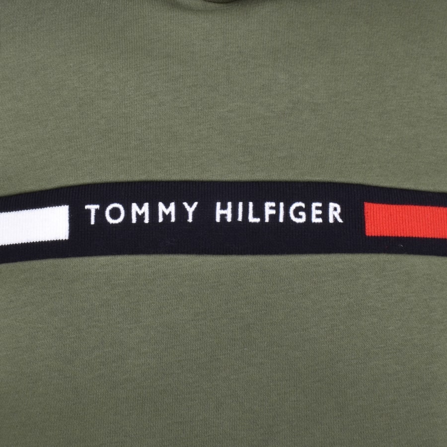 Tommy Hilfiger Chest Insert Hoodie Mens Size UK Large MW0MW37361 PLI